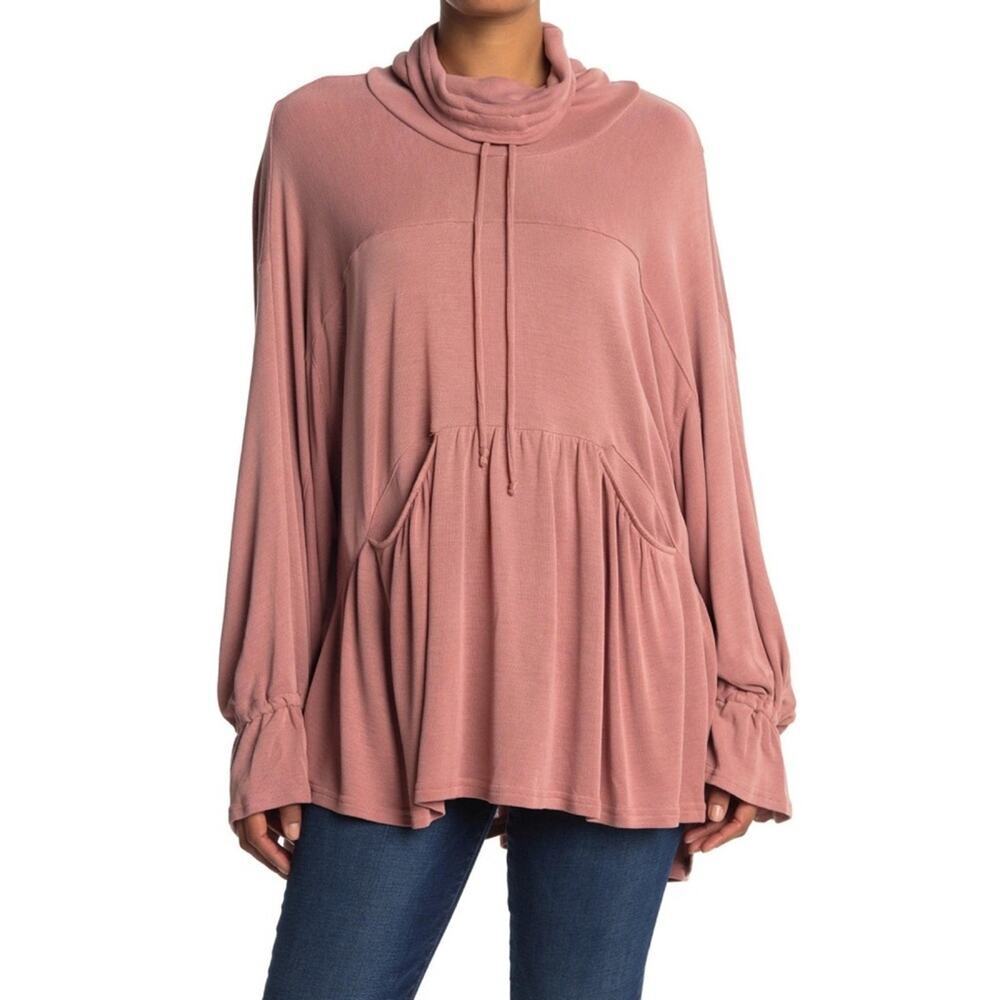 Free People Movement Early Riser Sweater in Wind Blushed Size S